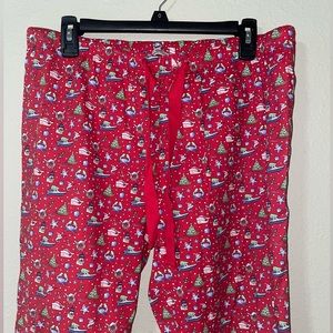 Red vineyard vines Christmas holiday pants